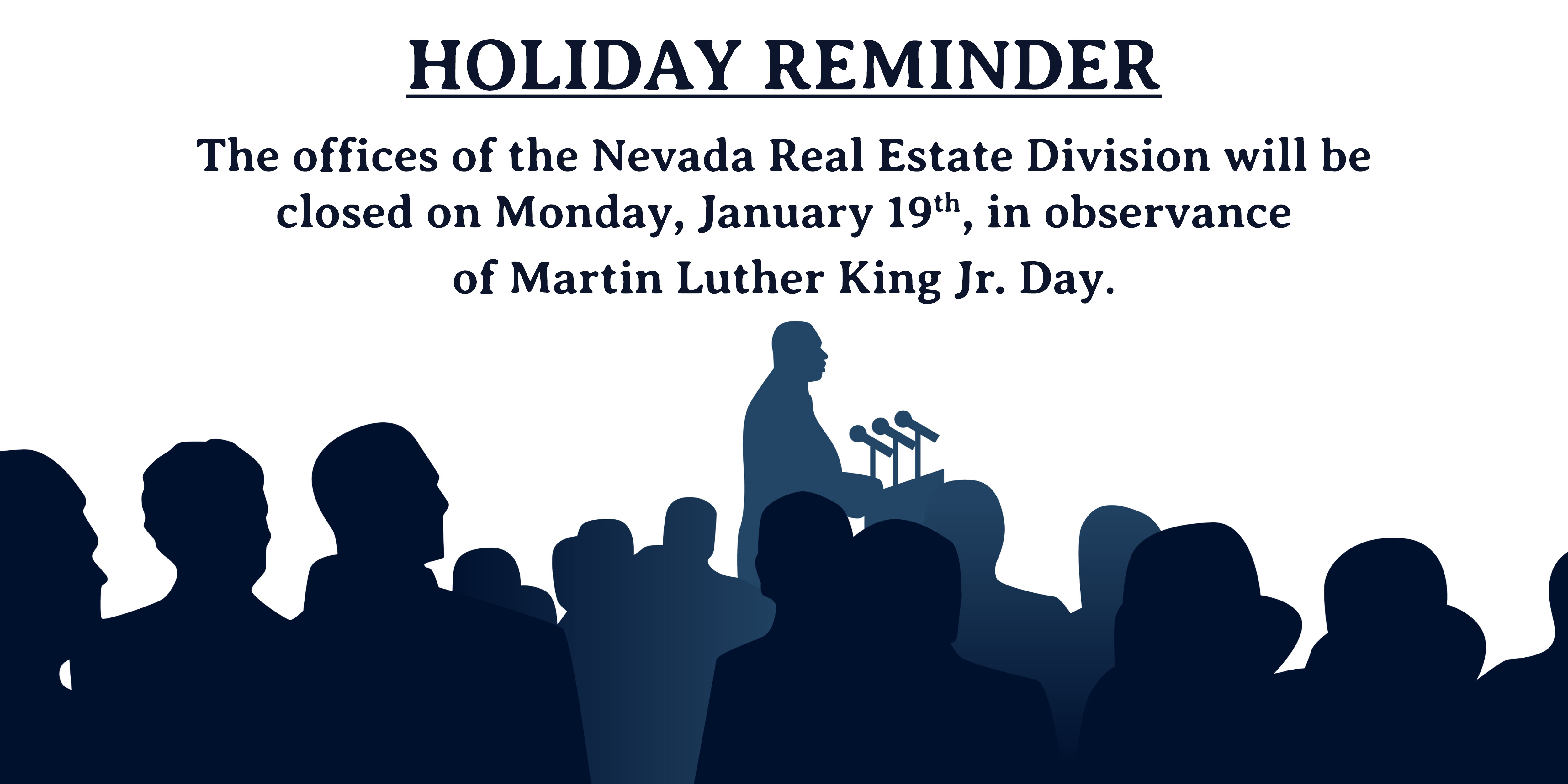 Martin Luther King Jr. Day Office Closure